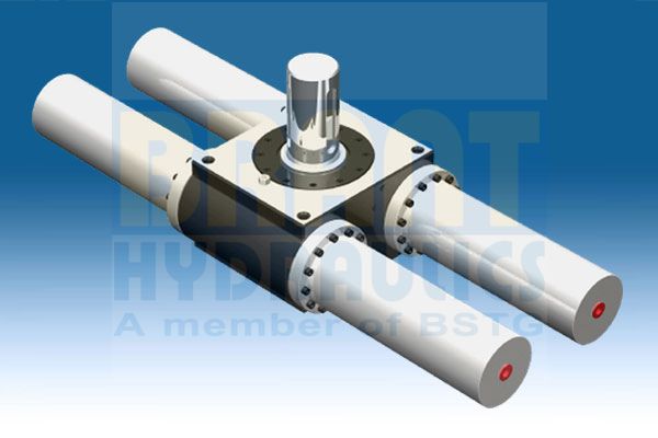 Swivel Rotary Actuator (Rack and Pinion)