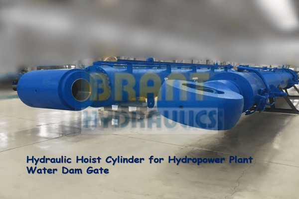 hydraulic hoist cylinder for dam gate