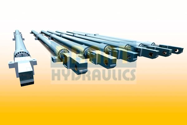 steel mill roller change cylinders