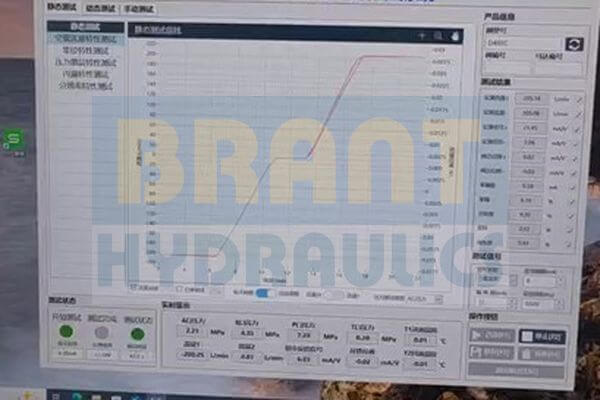 proportional valve testing in action