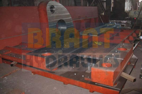 frame welding machining