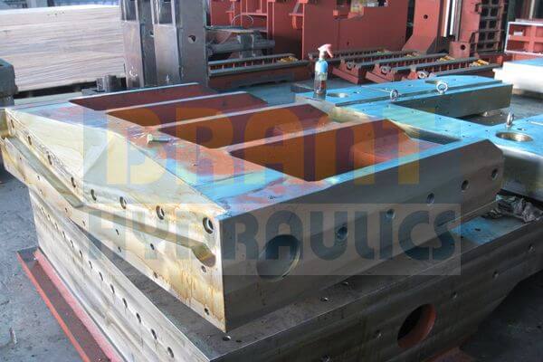 frame welding machining