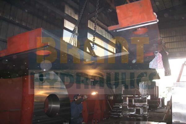 large frame welding machining