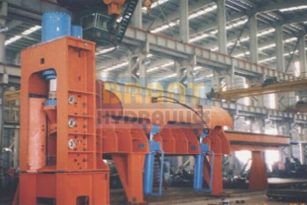 scrap shear baler machine